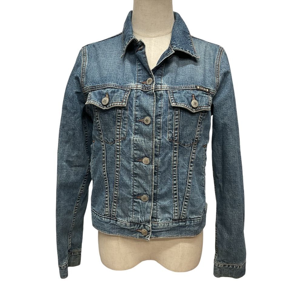 Lucky Brand Dungareesโ America Women's Denim Trucker Jean Jacket Size M